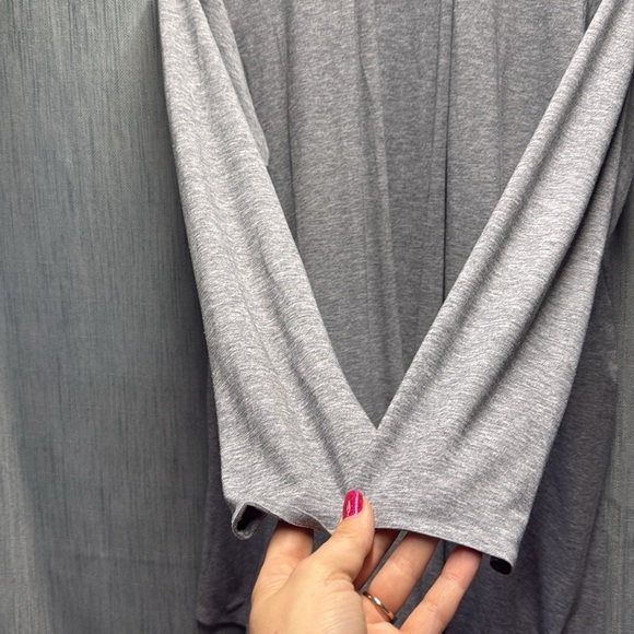 Uniqlo gray Open Front Cardigan size medium - Picture 6 of 8